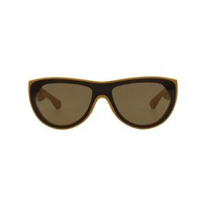 Bottega Veneta Round-Frame Injection Sunglasses Yellow Unisex-Adult